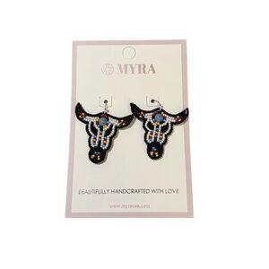 Myra Bag Cow Earrings‎